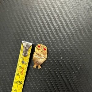 Adorable owl pin.